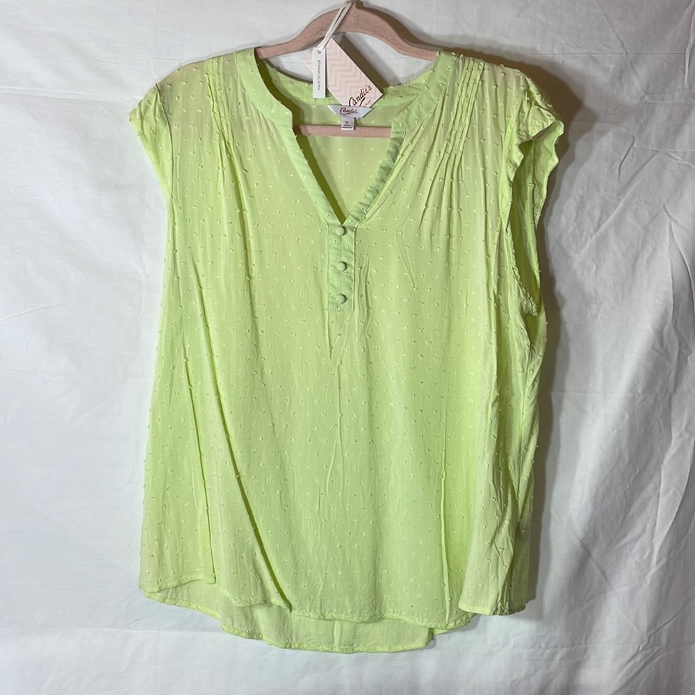 XL Candies Brisk Mint Dress Top